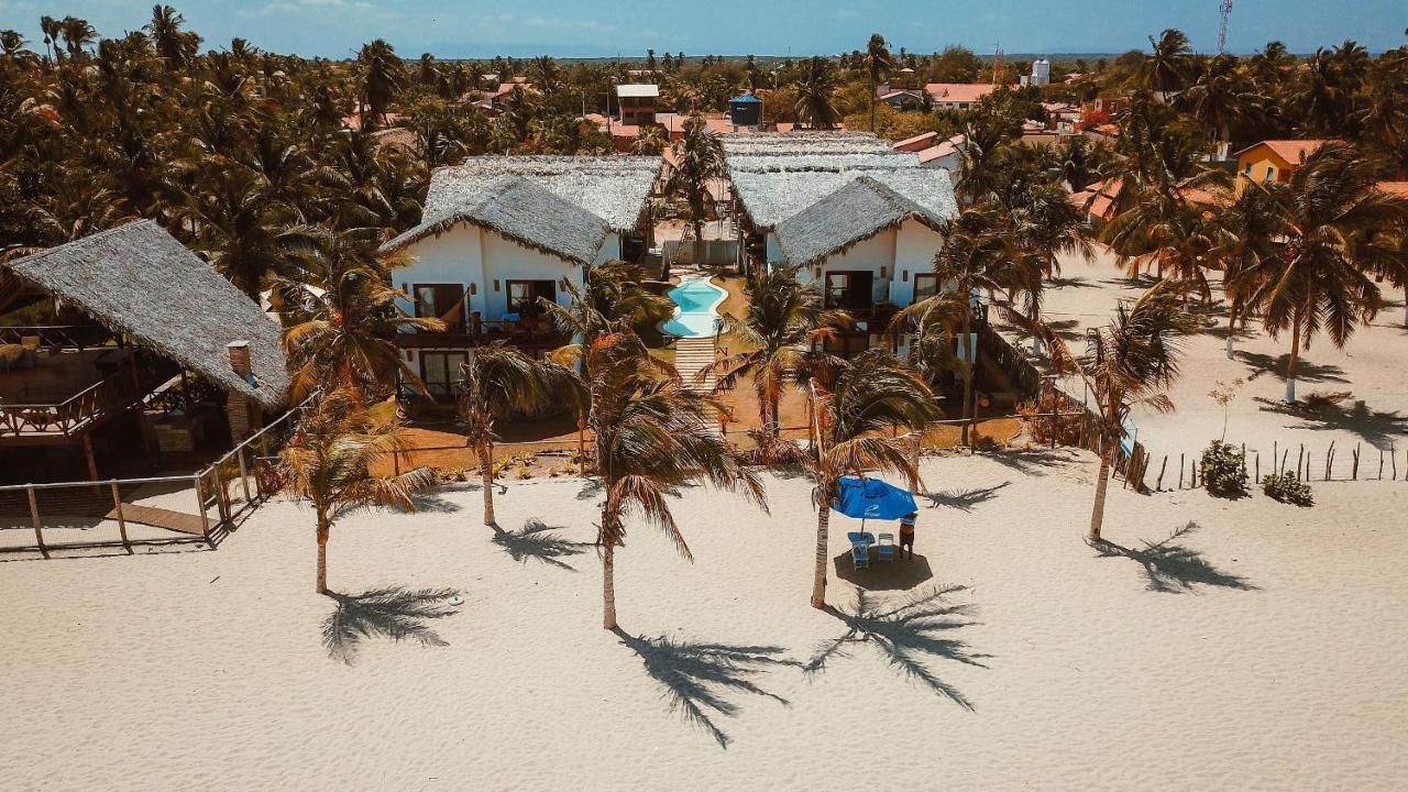 Ap Vila Mar Pe Na Areia Com Vista Para O Mar E Piscina Barra Grande  Eksteriør billede